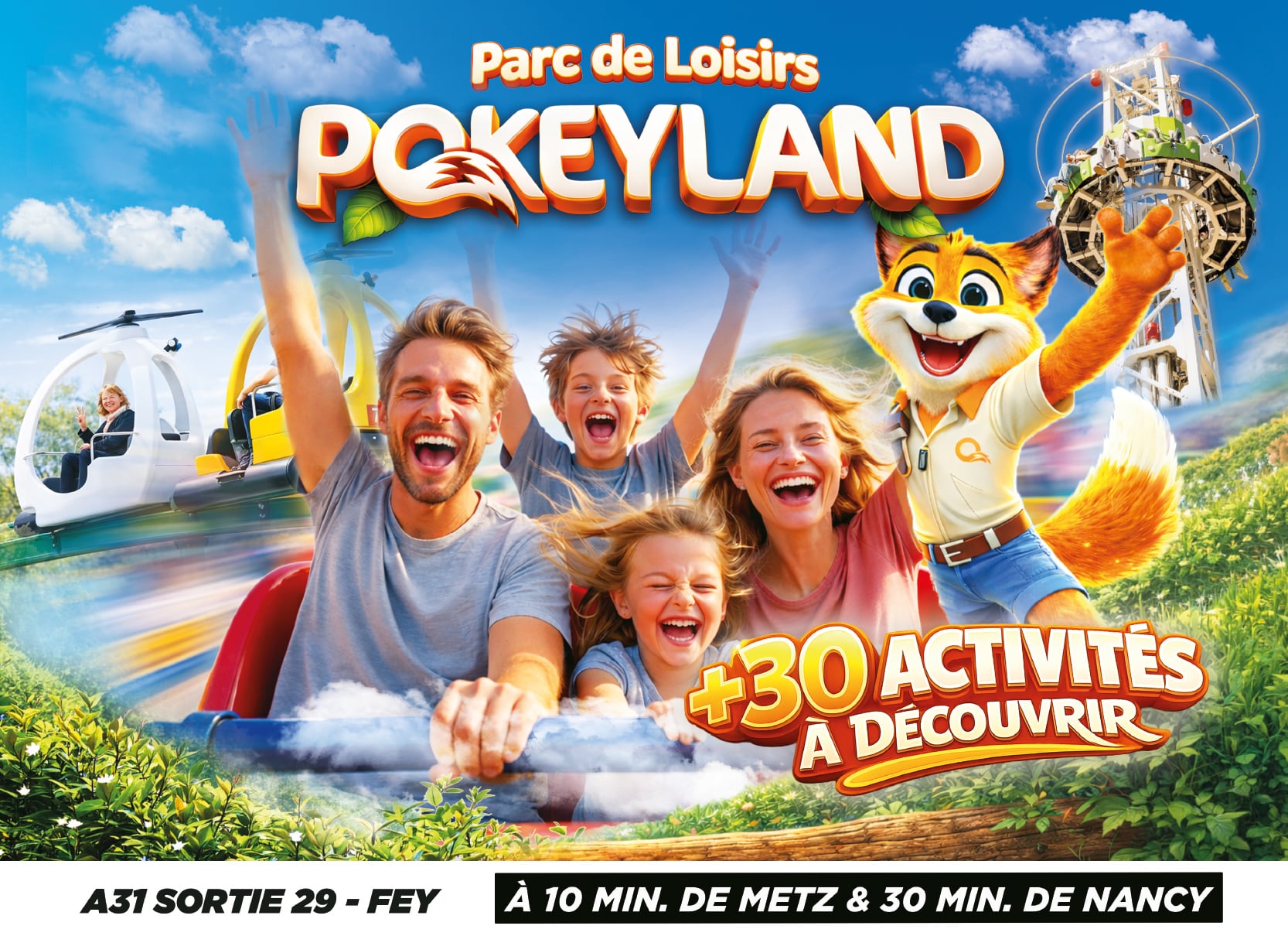 Pokeyland vous ouvre ses portes pour la saison 2026 !